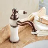 Смесители раковины для ванной комнаты декоративное латунное кран тщеславие сосуды для шкаф