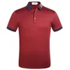 Summer Men's Polos T-Shirts Cotton Shirts Solid Color Short Sleeve Tops Slim Breathable Men's streetwear Male Tees US size XXXL clothes