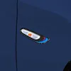 För BMW E90 E92 E93 Emblem Sticker Decal 20052012 år kolfiberbil Sidan Turn Signljus Täck Front Fender Trim9890643