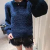 Женские свитеры круглый шейный свитер