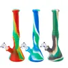 Hónicoh Bongs Tubulação de Água Rigún Óleo Grande Material de Silicone 11.81 Polegada Beaker Portátil Tubo De Fumo Percolator Tubos Bong Hookahs