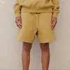 2022 Spring Summer Refleksyjne spodenki Matcha Green Women Men Men Mężczyźnia Wysokiej jakości bawełniane bawełniane środkowe spodnie Jogging Short