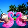 Brinquedos Infláveis ​​Flutuantes Bebida Bebida Titular Do Copo Bebida Partido Donut Flamingo Welmelon Limão Coco Árvore Abacaxi Em forma de piscina brinquedos