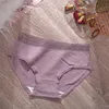 Kvinnors bomullspantor ihåliga midja sexiga underkläder mjuka kort för kvinnor kvinnliga underkläder mode damer underbyxor L-2XL