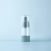 Vacuum Travel Bottle for Cosmetic Empty Airless Lotion Cream Pump Plastic Container Spray Dispenser For Travel 15ml 30ml 50ml Packing Bottl
