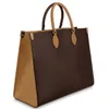 패션 토트 가방 야외 여성 쇼핑 가방 패치 워크 색상 디자인 클래식 레터 로고 GM 대형 쇼핑 핸드백