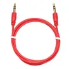 3.5mm Aux Auxiliary Audio Cable 1m 3.5ジャック男性からオスのステレオコード用ヘッドフォンスピーカーワイヤーラップトップ