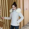 Kvinnors Down Parkas Parka Jacket Snow Wear Wadded Kvinna 2021 Höst och Vinter Kvinnor Cotton-Padded Outerwear Coat