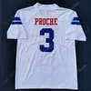 Voetbalshirts SMU Mustangs voetbaljersey NCAA College James Proche Patrick Nelson Delontae Scott Demerick Gary Freeman McDaniel Granson GAILLIARD COXE