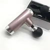 4 färg professionell mini usb elektrisk fascia pistol djupt muskelterapi vibrator formning smärtlindring massage pistol kroppsmassager