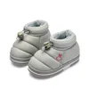 Stivali invernali per bambini Scarpe da neve per bambini all'aperto Ragazzi Caldi peluche Addensare Stivali da casa per interni Fashion Girls 220211