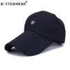 BUTTERMERE Berretti da baseball rossi Berretto da sole da golf Cappello da uomo a tesa lunga regolabile Snapback All'aperto Cappelli da papà in tela casual da donna J1225