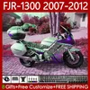Комплект для тела для Yamaha FJR-1300 FJR1300A Новый фиолетовый FJR 1300 A CC 2001-2012 CUDLEWORK 108NO.126 FJR-1300A 2007 200 200 200 200 201 201 201 2012 FJR1300 07 08 09 10 11 12 OEM FACKING