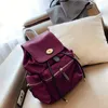 Designer- kobiety plecaki skórzane płótno torebki projektant plecak wysokiej jakości mody plecak torby na zewnątrz torby 4 kolory