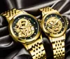Swiss TEVISE long watch men's watch hot style waterproof luminous automatic mechanical watch manufacturers direct sales