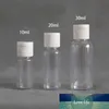 10PCS 5/10/20/30 Ml Empty Container Bottle Dispenser Shampoo Lotion Jar Plastic Clear Makeup Refillable Travel Accessories