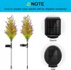 Solarlampen Kiefer Zeder Baum Licht 8 LED Outdoor wasserdicht Weihnachten Landschaft Garten Rasen Dekoration Lichter