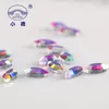 Glitter Wit AB Crystal Steentjes voor Kleding Kleurrijke Glas Decoratieve Jurk Stenen DMC Losse DIY Hotfix Rhinestones S093