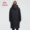 Astrid Winter Womens Coat Women Women Long Warm Parka Fashion Jacket com capuz Biodown Feminino Design 7042 201027