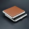 Luxurious Metal Frosted Cigarette Case Shell Casing Storage Box High Quality Exclusive Design Portable Decorate Hot Cake