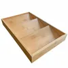 Bambu Spice Rack In-låda Kökskåp Spice 15 Flaskhållare Fack för lagring / Arrangör 3-Tierinsats
