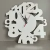 10pcs Dhl Process Clock DIY PO conception de 12 pouces Submolation Thermal Design Wood Transfert Thermal Impression MDF Corloge murale MDF uniquement CL1818033