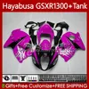 Body Kit For SUZUKI Hayabusa GSXR 1300CC 1300 CC 2002 2003 2004 2005 2006 2007 74No.151 GSX-R1300 GSX R1300 GSXR-1300 96-07 GSXR1300 96 97 98 99 00 01 Fairings Pink black