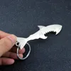 Newretro Keychain Shark Bottle ouvre-baril Outils Outils en métal porte-clés Bouteilles bouteilles portables Cuisine Cuisine Cadeware Barware RRD12867