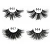 5D 25mm 3D Mink Eyelashes 23 styles Eye makeup Mink False lashes Soft Natural Thick Fake Eyelashes Eye Lashes Extension Beauty Tools