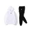 Men Set Sweatsuit Tracksuit Womens Hoodies+pants Mens Clothing Sweatshirt Pullover Casual Tennis Sport Basketball Sweat Suits JD4L