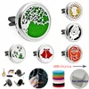 600+ Designs 30mm Öppna luftfräschare Aromaterapi Essential Oljediffusor Locket med ventilationsklämma (Gratis 10 filtkuddar) K7