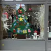 FAI DA TE Feltro Albero Di Natale Appeso A Parete Artificiale Ornamenti Decorazione Per I Regali Anno Giocattoli Per Bambini Navidad Y201020