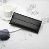 Hand Made Sunglasses Protective Case PVC Leather Style Eyewear Bag Black And White Fashion Eyeglasses Accessories