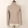 GIGOGOU Dolcevita spesso Maglione caldo donna Autunno Inverno lavorato a maglia Femme Pull Maglione pullover femminile morbido ad alta elasticità 201221