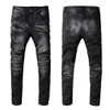 2021 Hot Mens Fashion Skinny Straight Slim Ripped jeans men fashion mens street wear Motorcycle Biker jean man pants jeans size 28-40