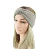 7 color Winter keep warm knitting headband women's woolen yarn hair band outdoors sports hairband Yoga Head Band Party Favor DB258