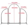 Party Decoration Wedding Arch Flower Stand Event Props Iron Stage Backdrop Frame Decorative Artificial Flowers