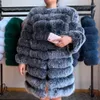 Nouveau manteau de fourrure véritable femmes vestes de fourrure réelle naturelle gilet vêtements de sortie d'hiver vêtements pour femmes 201112