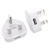 Universal UK Adaptador de cargador de red de 3 pines Enchufe 5V 1A UK Adaptador de pared USB para Samsung Galaxy S6 s8 S10 Tablet Pc