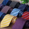 Bussiness suit Stripe Necktie Wedding Groom Tie Neck Ties for Men Fashion Accessories Gentleman Business Wear will and sandy Drop Ship