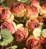 Bruids Rose Boeket voor Bruiloft Valentijnsdag Kunstbloemen Vintage Rose Bunch