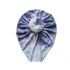 Ins 9 Kleuren Nieuwe Mode Donut Tie Dye Hoofdbanden Elastische Katoen Haaraccessoires Beanie Cap Multi Color Baby Hats