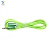 3.5mm Braid Frosted AUX Cables Headphone Extension Cable Jack Male to Female for Computer Extender Cord Audio Cables 50pcs/lot