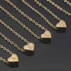 Roestvrijstalen eerste alfabet 26 letters naam hart hanger ketting ketting van A-Z 18 inch beste cadeau voor vrouw mannen en verjaardag