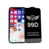 99D Hartowany szklany ochronę ekranu dla iPhone'a 13 12 Pro Max 11 x xr xs pełne klej Filmy bez pakietu detalicznego6396800