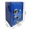 Protabble Key Locker Safe Home Shop Steel Mini Pengar Box Säkerhet Kontant Box Förvaring Box Hidden Mynt Money Smycken Hemlagring LJ201212