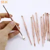 Rose Gold Wax dabber tools stainless steel dabber wax tool dry herb tool the lowest price dab bong tools vax atomizer dab nail