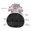 Children Cartoon Unicorn Alarm Clock Bell Alarm Clock Desk Table Clock LED Digital Clocks Licorne Reveil Kids Gift 201222