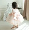 Baby Girls Tutu 1 Year Birthday Dress Infant Party Dresses Princess Lace Bow Newborn Baptism Gown Christening Frocks for Girl Q1226954883