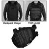 Tactical Molle Vest Style Backpack Outdoor Sports Airsoft Bag Gear Carrier Combat Assault Hiking Rucksack Knapsack NO06-037